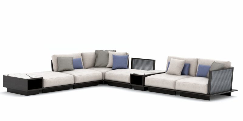 Coronet Modular Sofa front view