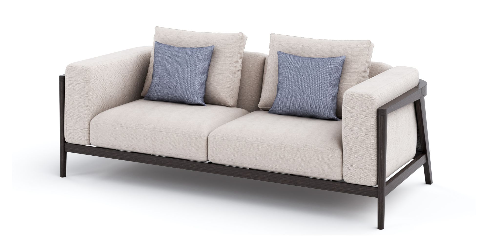 Bolgheri Sofa Unbuttoned in Outdoor Sofas for Bolgheri collection