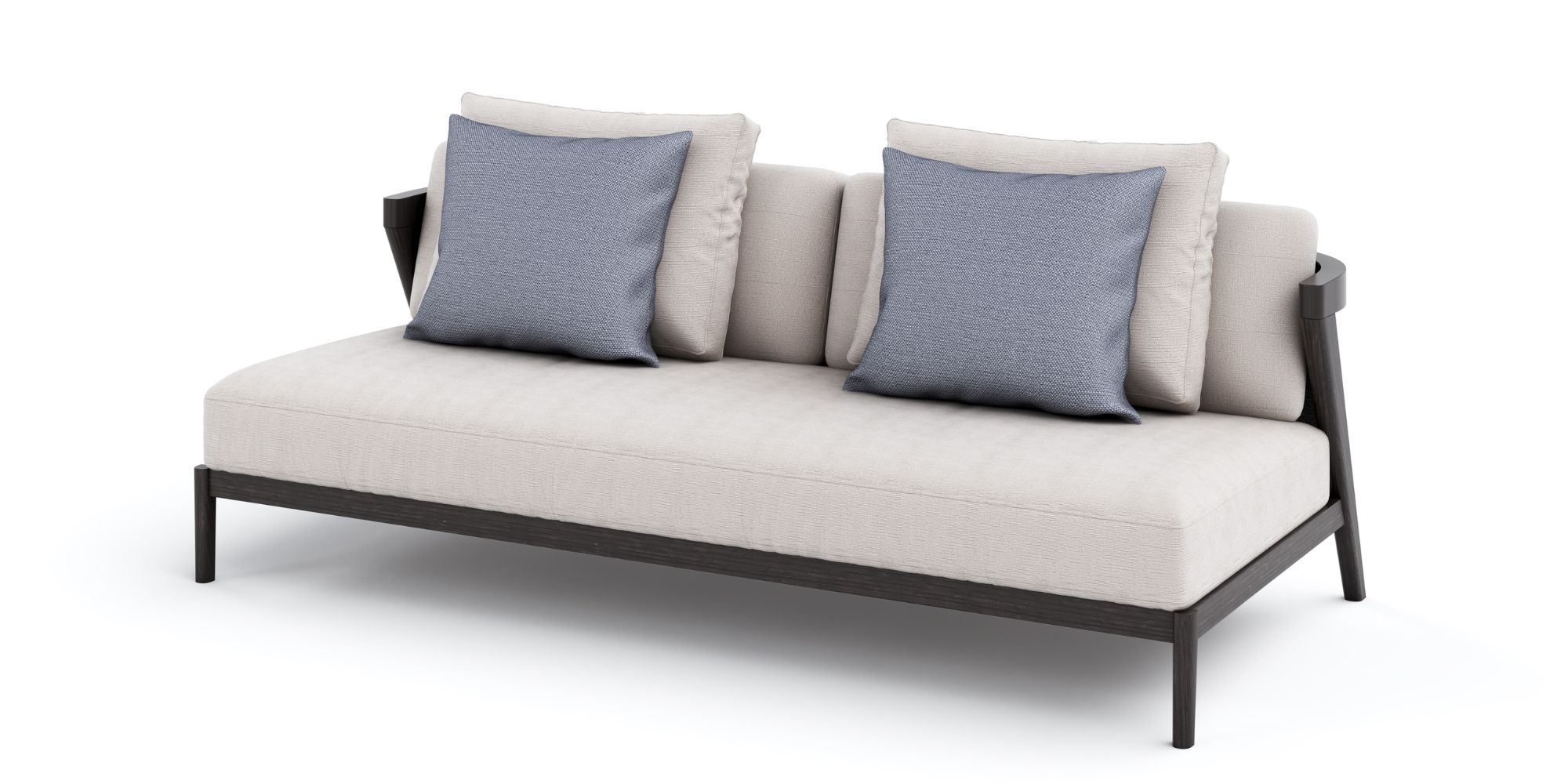 Porto Left Arm/End Section 3 Seater in Outdoor Modular Sofas for Porto collection