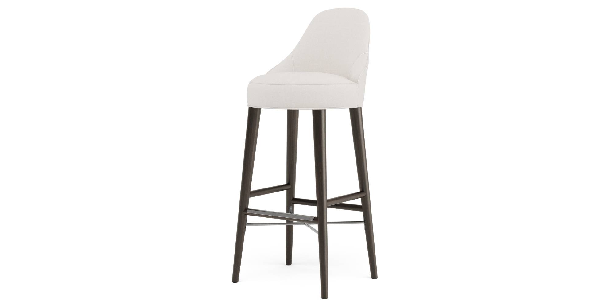 Coronet Bar Stool – Upholstered Back in Outdoor Bar Stools for Coronet collection