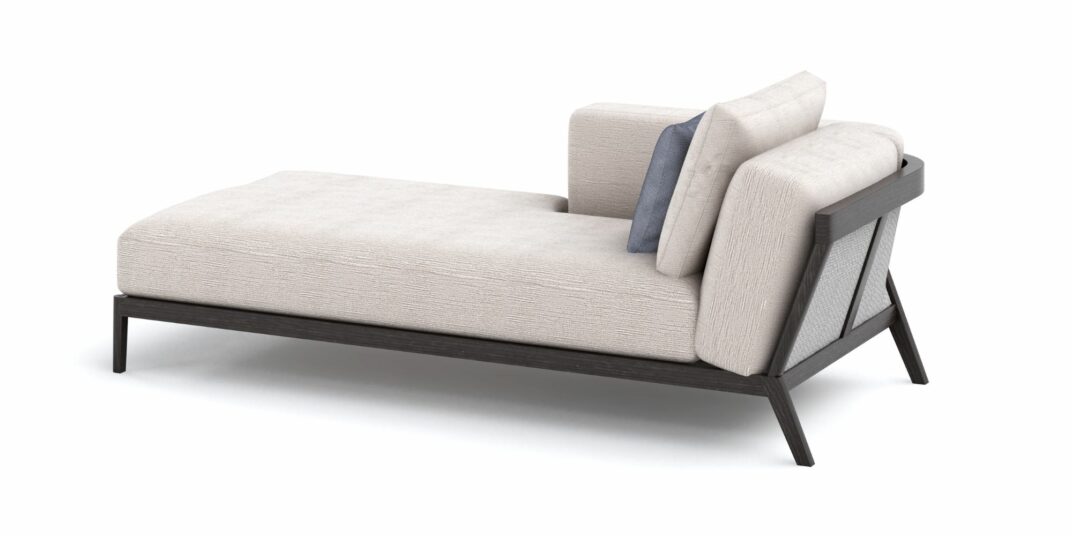 Porto Left Arm Chaise Sectional in Outdoor Modular Sofas for Porto collection