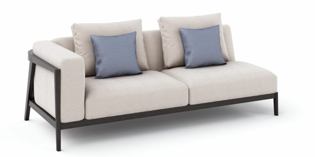 Porto Left Arm/End Section 2 Seater in Outdoor Modular Sofas for Porto collection