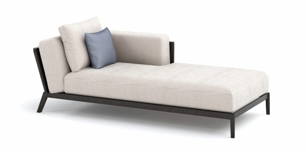 Porto Right Arm Chaise Sectional in Outdoor Modular Sofas for Porto collection