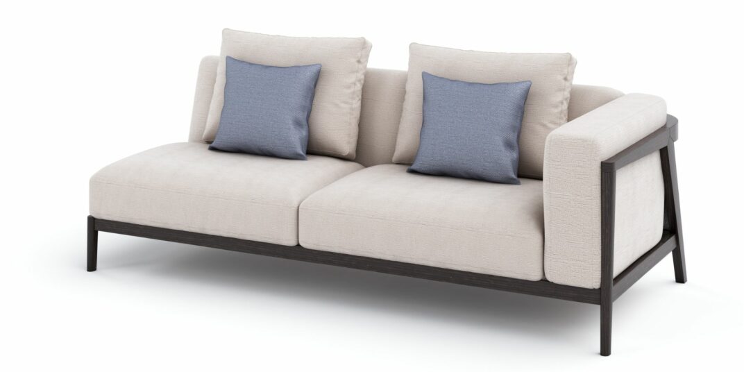 Porto Right Arm/End Section 2 Seater in Outdoor Modular Sofas for Porto collection