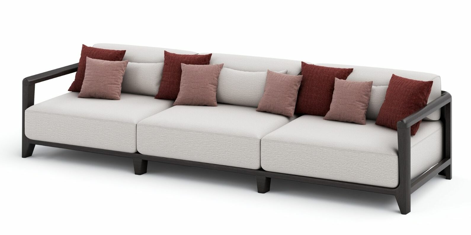 Largo Sofa Square – Upholstered Back in Outdoor Sofas for Largo collection