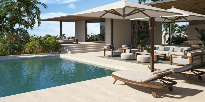 Tamarindo Lounger With Table