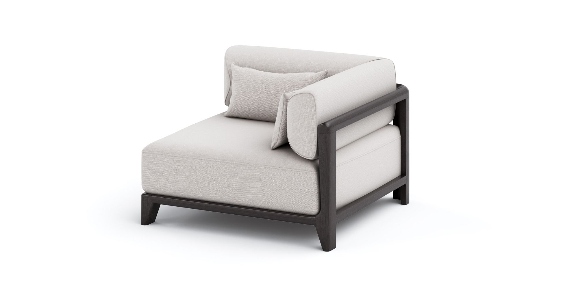 Porto Right Arm Day Bed in Outdoor Modular Sofas for Porto collection